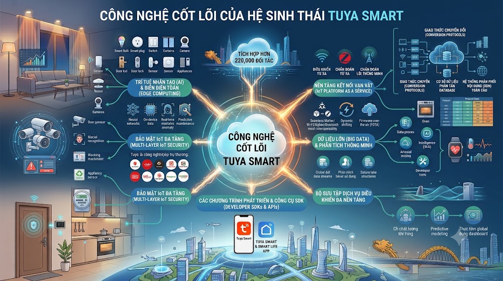 Cong nghe Cot Loi Cua Nha Thong Minh Tuya