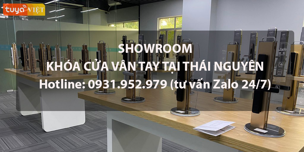 Cửa hàng bán khóa vân tay Thái Nguyên chính hãng