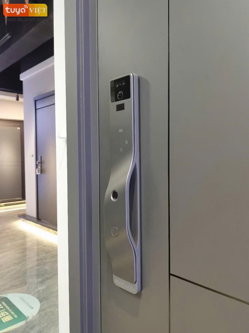 Khóa cửa nhận dạng khuôn mặt Bắc Giang - Lắp cho cửa thép chống cháy