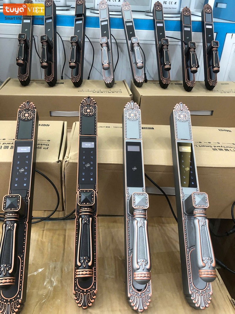 Khóa cửa vân tay 2 mặt tại Nghệ An - Chống nước cao cấp