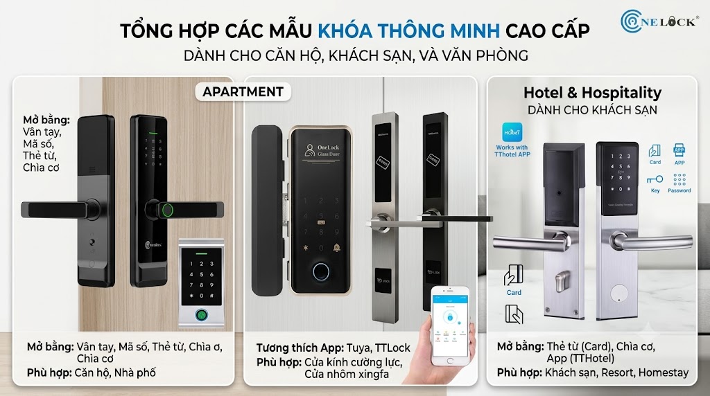 Khoa thong minh cho can ho, khach san
