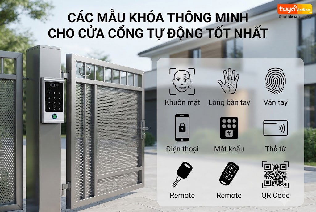 Khoa thong minh cho cong tu dong moi nhat