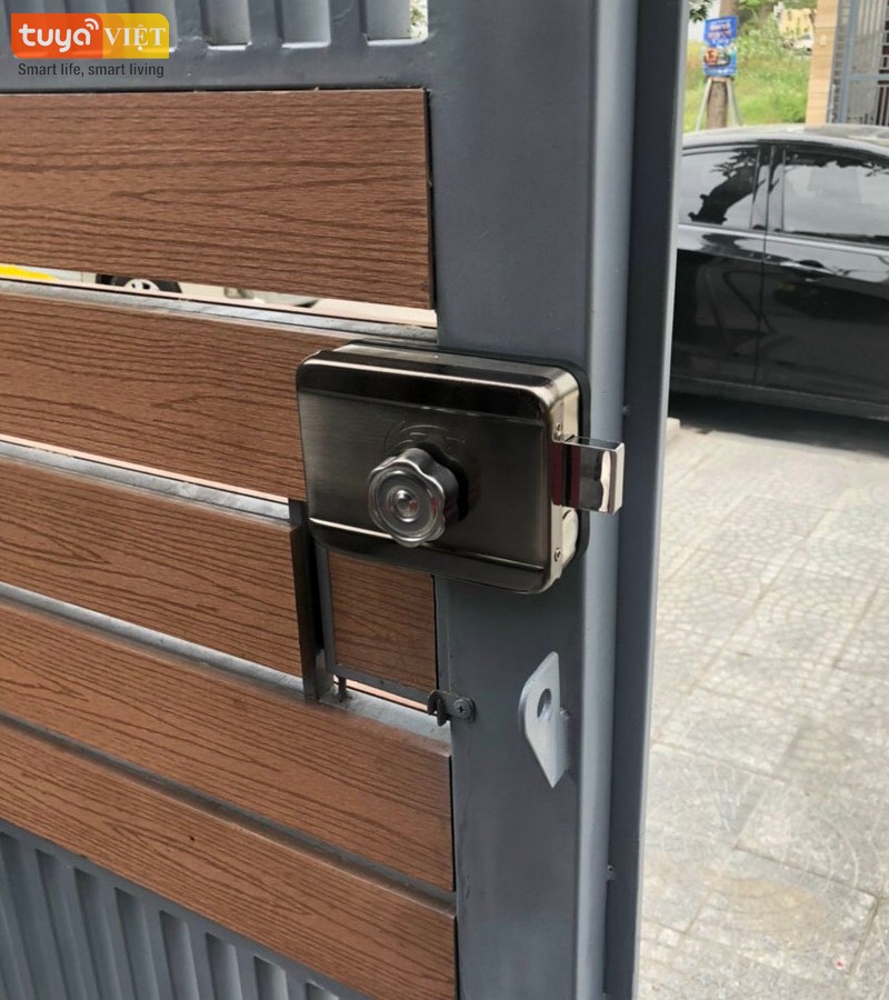 Khóa vân tay chống nước Vũng Tàu - Lắp cho cửa cổng